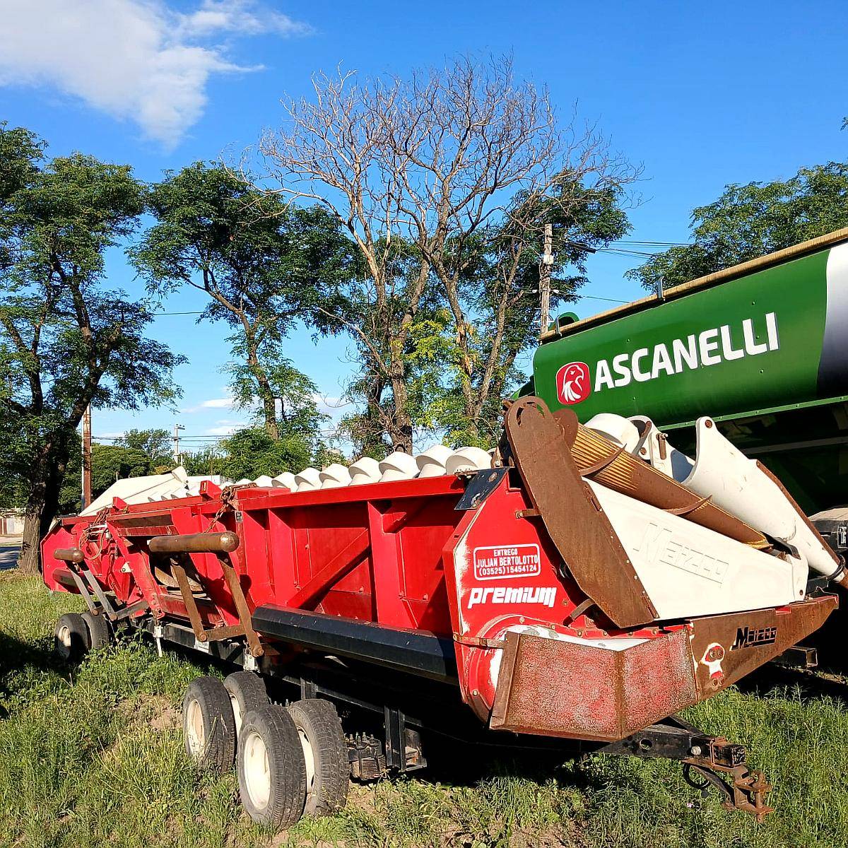 Cabezales Maicero Maizco 18 Surcos a 52cm