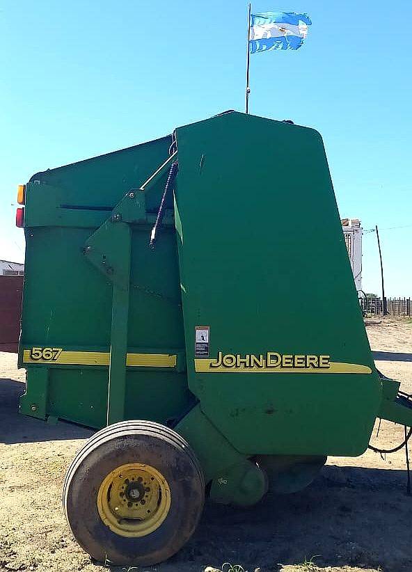 Rotoenfardadora John Deere 567 Usada