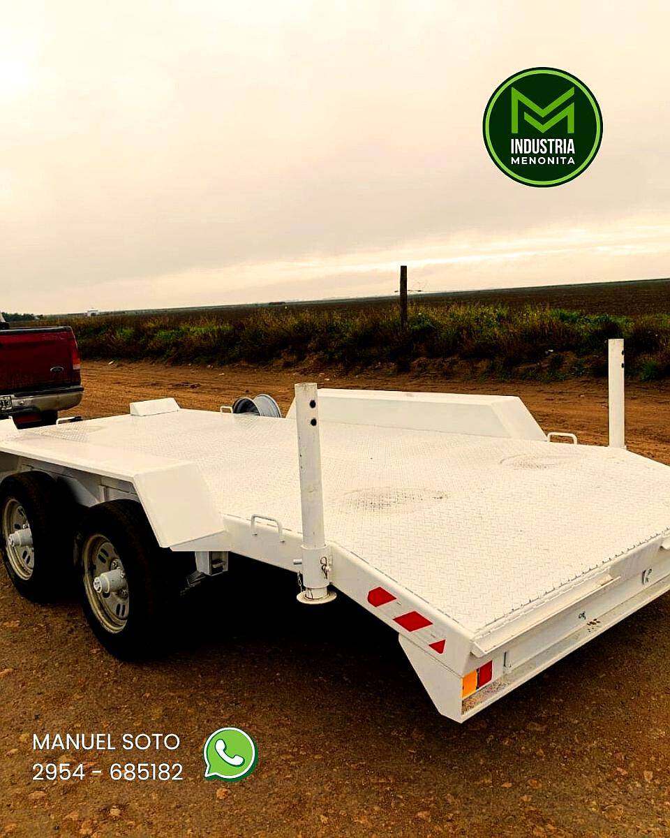 Trailer para Llevar Autos Industria Menonita