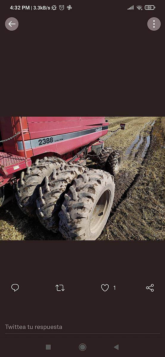 Cosecha en Barro, Agua, Dónde Otros NO Andan, YO SI.