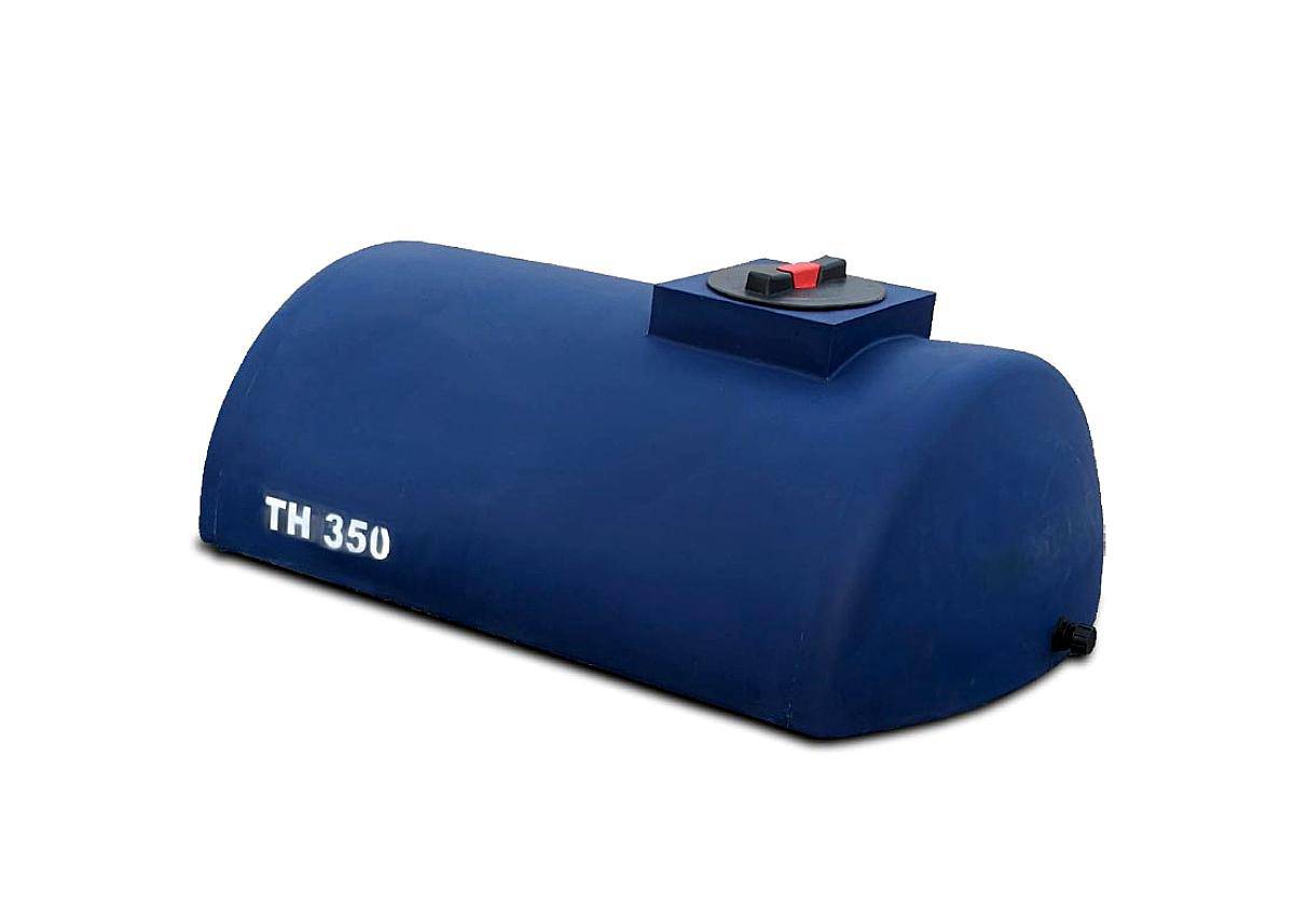 Tanque Horizontal 350 Lts. Media Caña