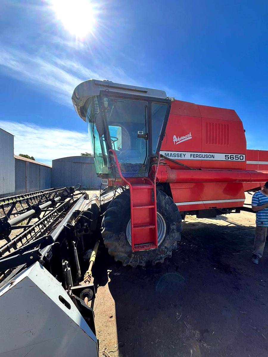 Cosechadora Massey Ferguson 5650