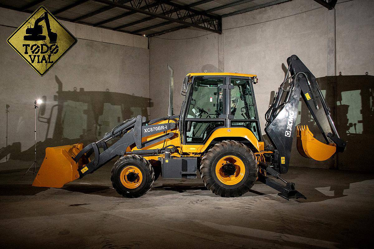 Mini Retropala Retropala Xcmg Xc870br Deutz 97hp 4X4 ZF Permuta Todo Vial - Agroads