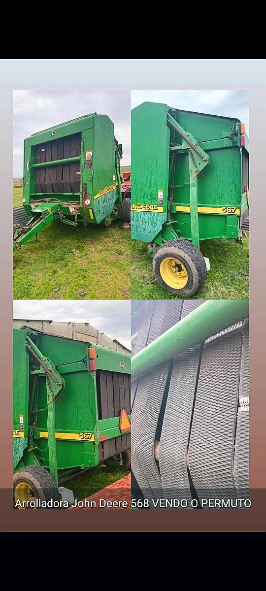 Vendo Arrolladora John Deere 568
