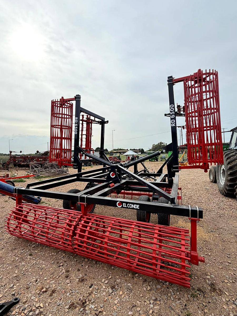 Rolo con Peine y Rabasto Culminador de Siembra 6.5m