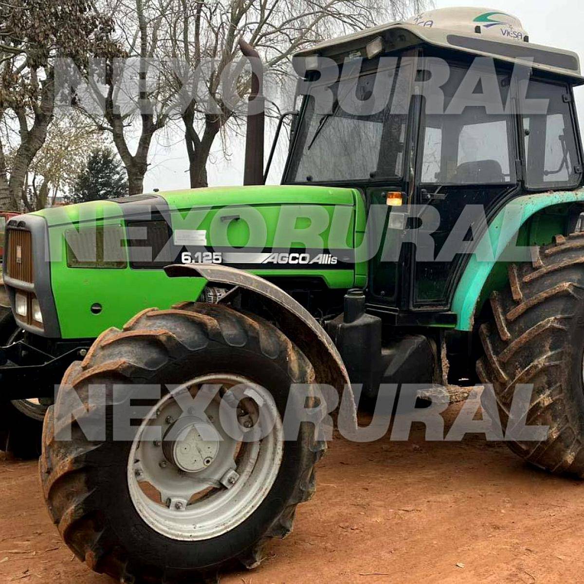 Agco Allis 6.125, 5800 HS. Reales, 125 HP Rodado 23-1-30