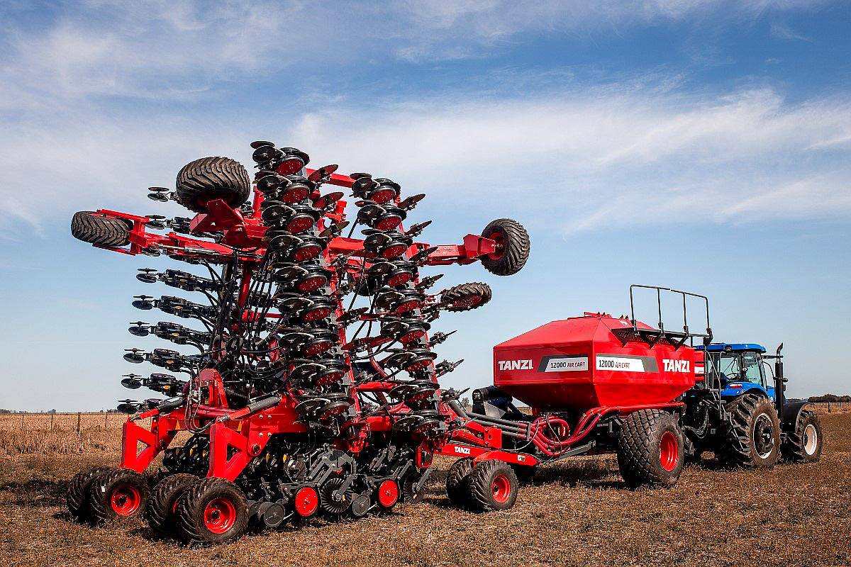 Sembradora Tanzi Special 3 AIR Drill