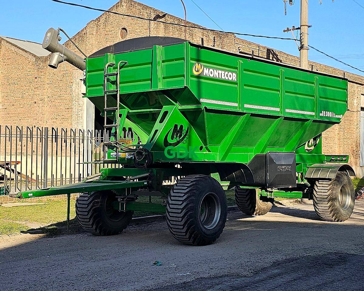 Acoplado Semilla Fertilizante 22 TN C/balanza. Montecor