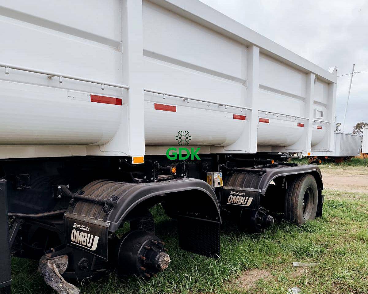 Batea Volcadora Trasera 3 Ejes 27 M3 con Abs. Ombu