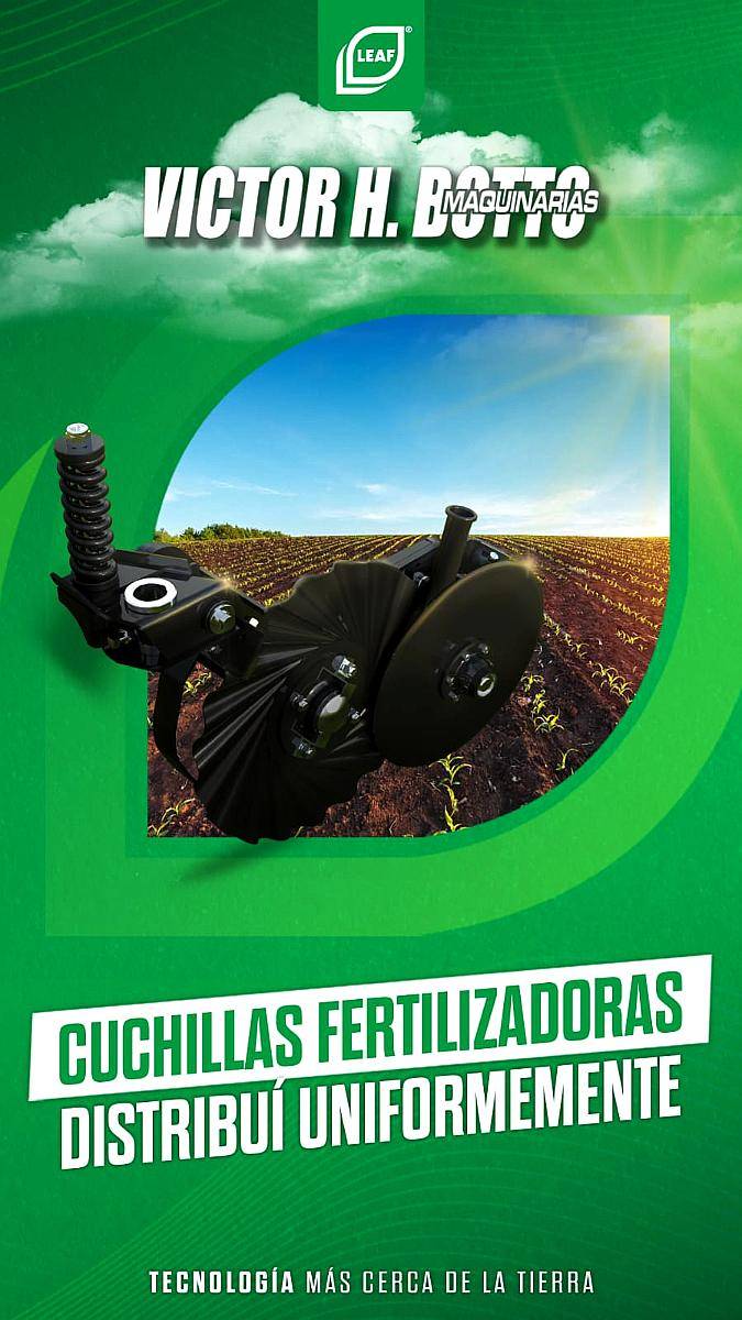 Cuchilla Fertilizadora - Leaf