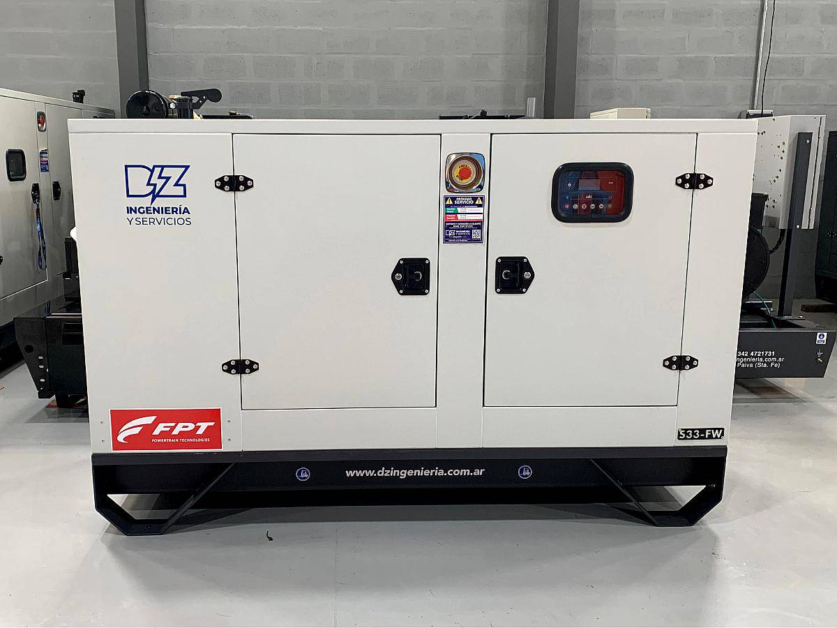 Grupo Electrógeno FPT Iveco 33 KVA