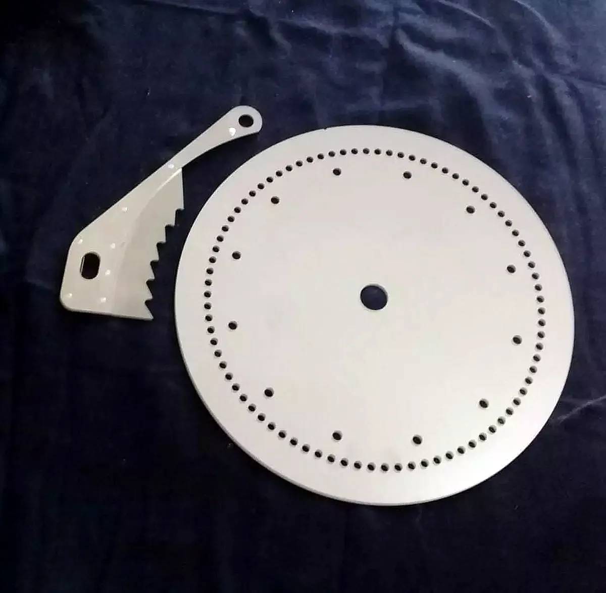 Placa de Siembra Acero Inoxidable / Placa Dosificadora Inox