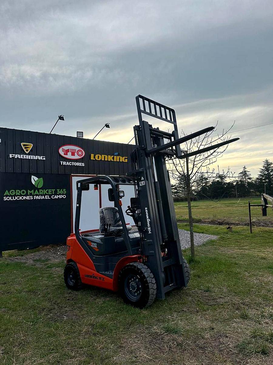 🔸 Autoelevador Lonking Lg25dt Capacidad 2.5 TN