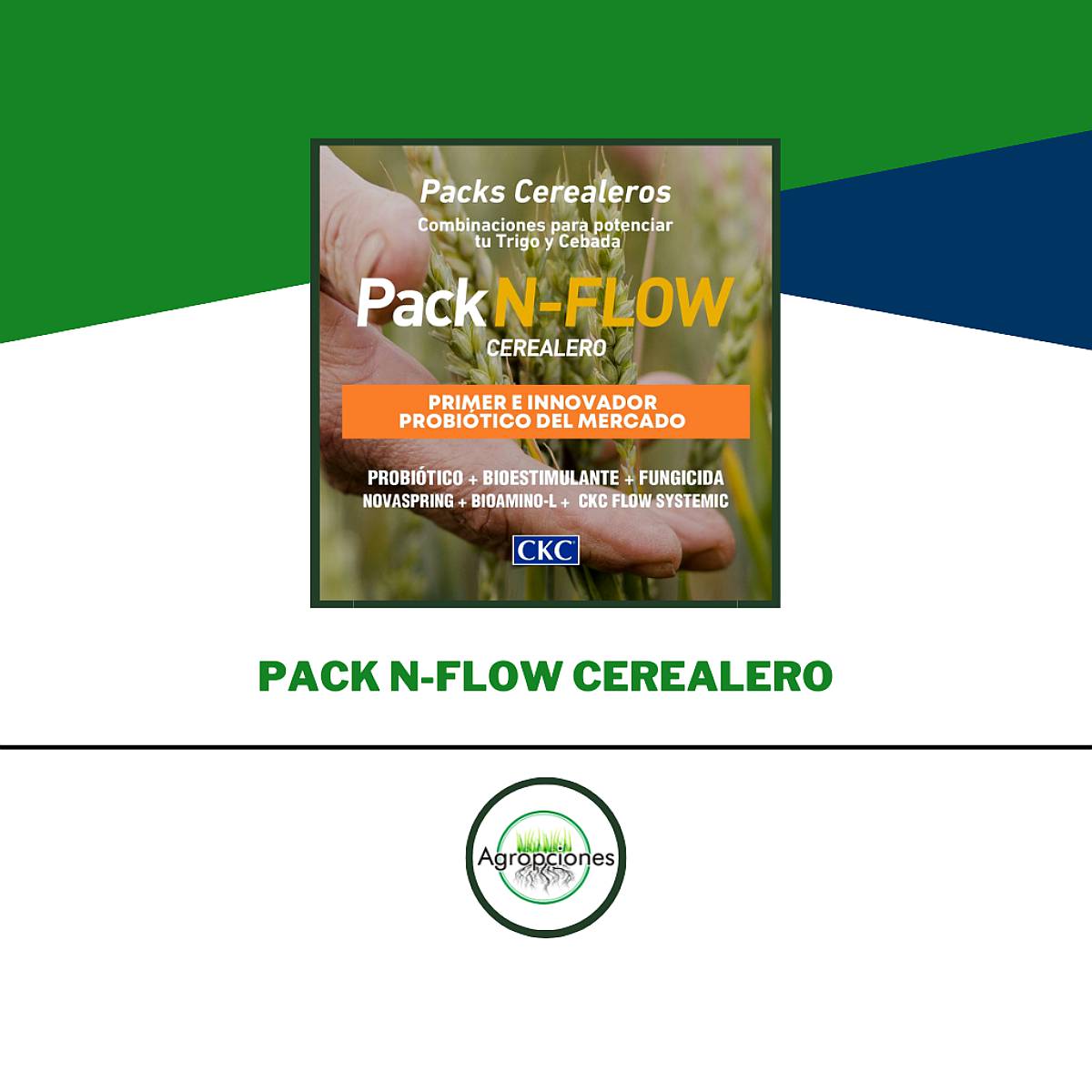 Pack N-flow Cerealero Probiotico + Bioestimulante + Fung.