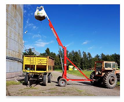 Grúa Borda Bossana Grua Elevación Telescópico Manual G001
