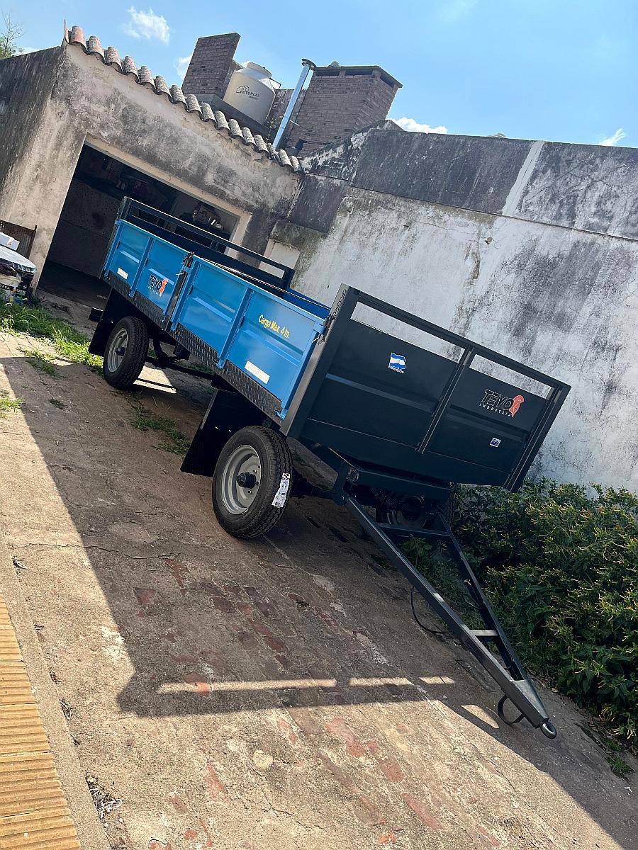 Acoplado Nuevo C/ Cubiertas 4X2 4tn