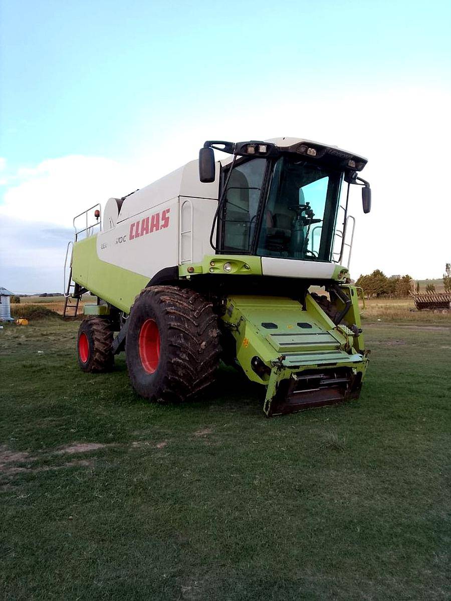 Cosechadora Claas Lexion 570 año 2008