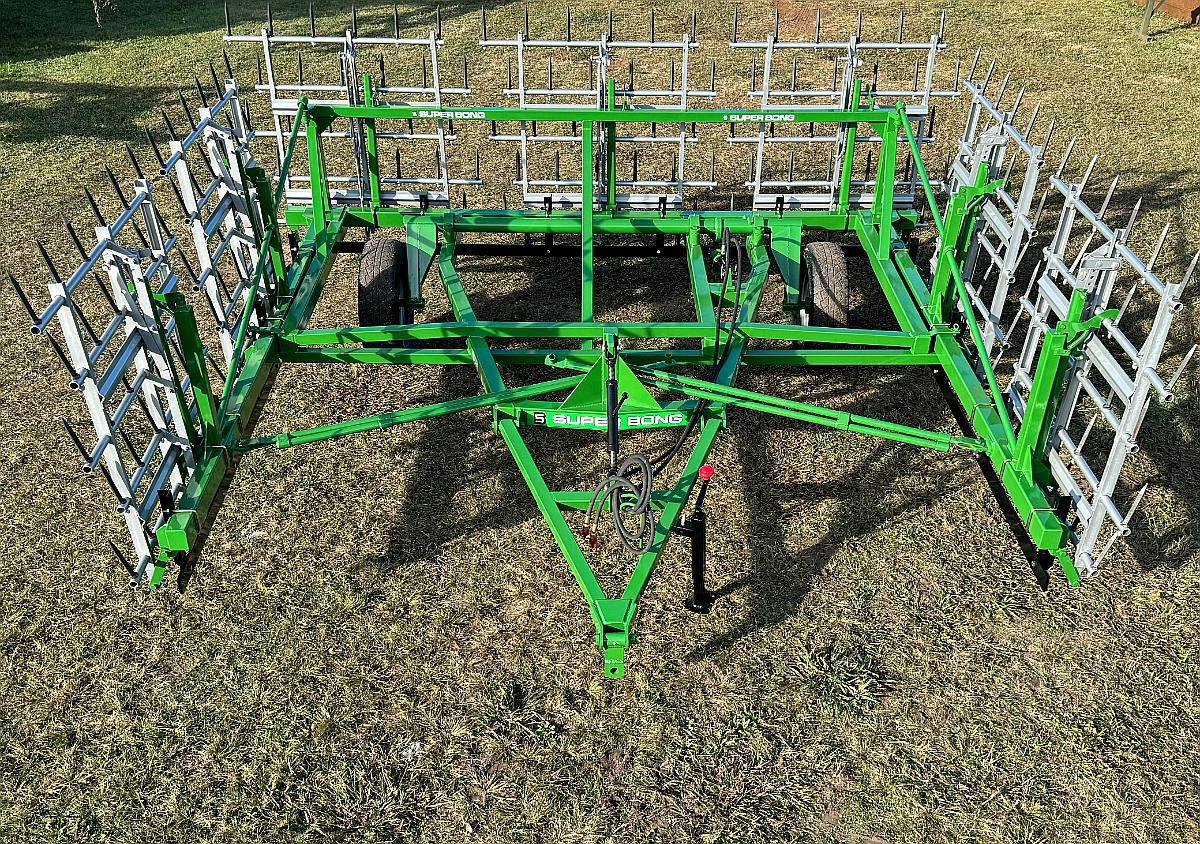 Balanzon Rastra Dientes Super Bong de 7 Cuerpos 10,50 Mts