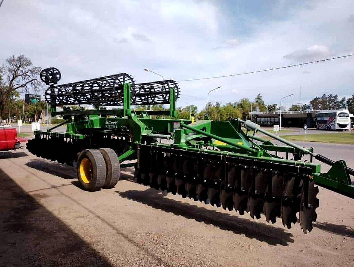 Desencontrada Corti Serie 3000 R Hidráulica con Rolo