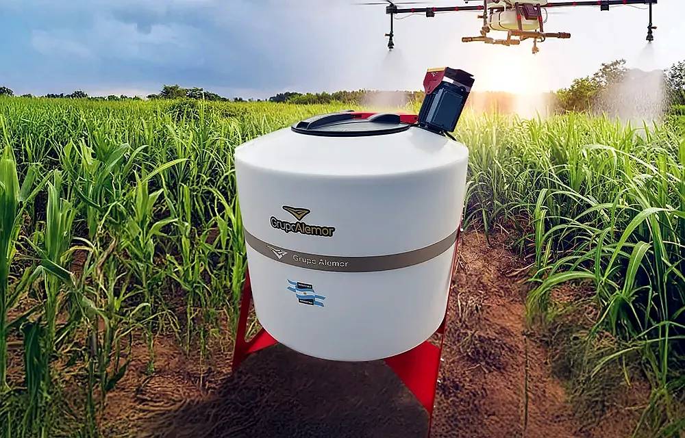 Mezclador Pulverización Drones 500 Litros