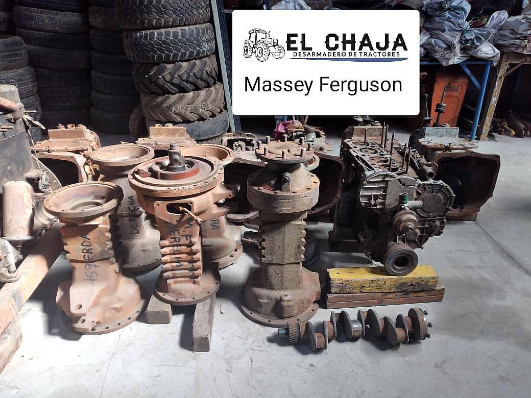 Cañonera y Caja de Massey Ferguson