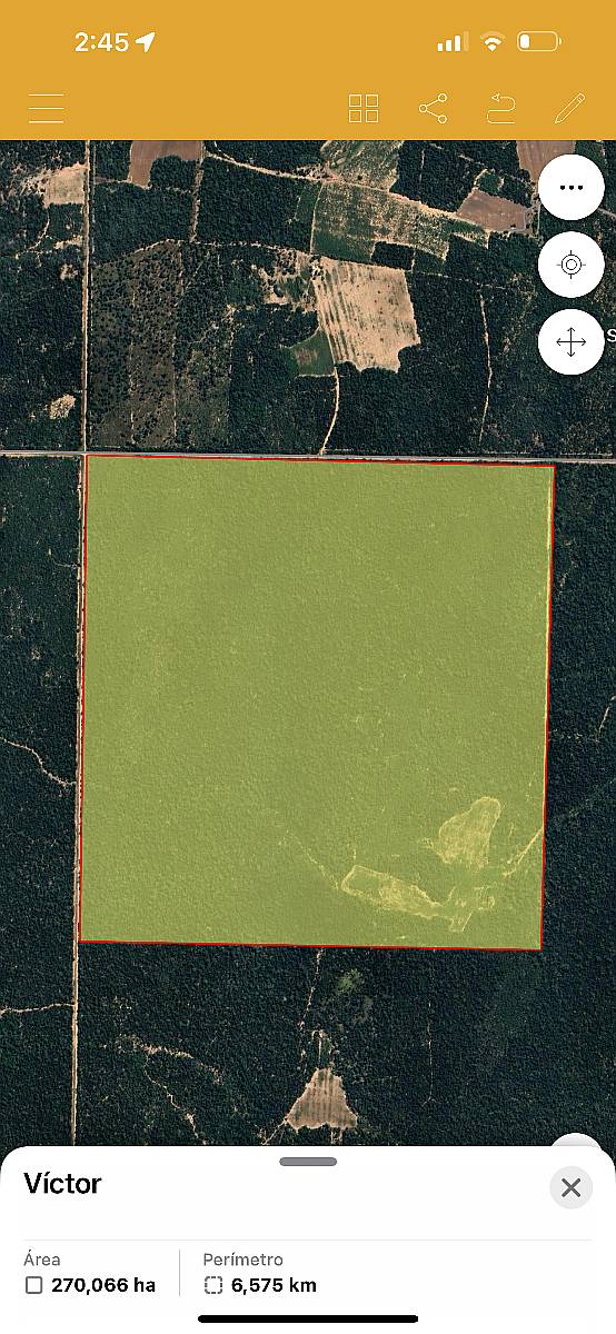 264 Hectáreas Título de Propiedad