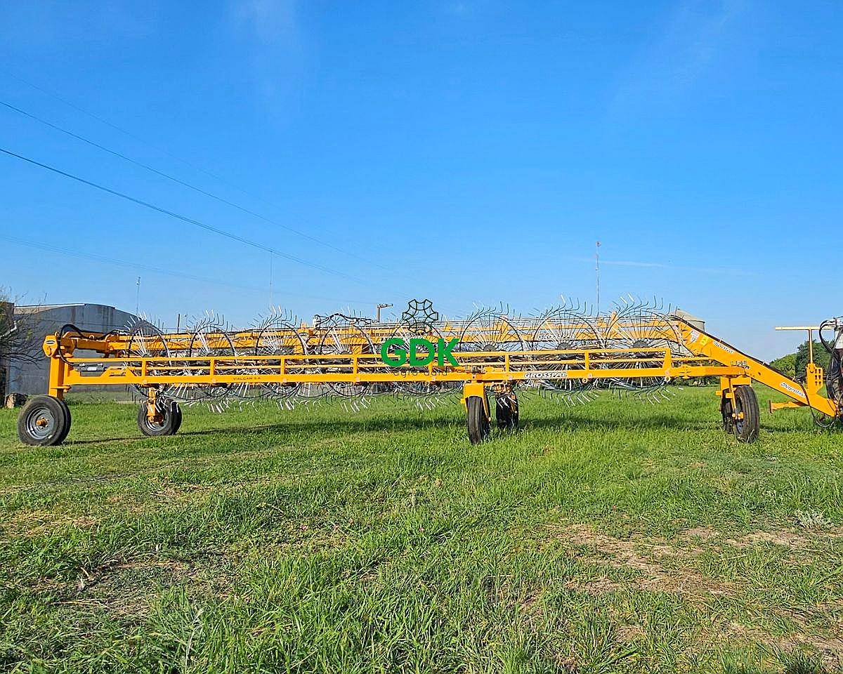 Rastrillo Hilerador 16 Estrellas AP Hidraulica. Grosspal.