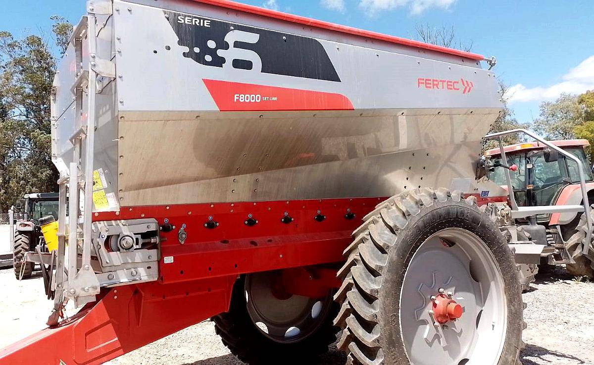 Fertilizadora Fertec Serie 6 F8000 - sin USO - Disponible