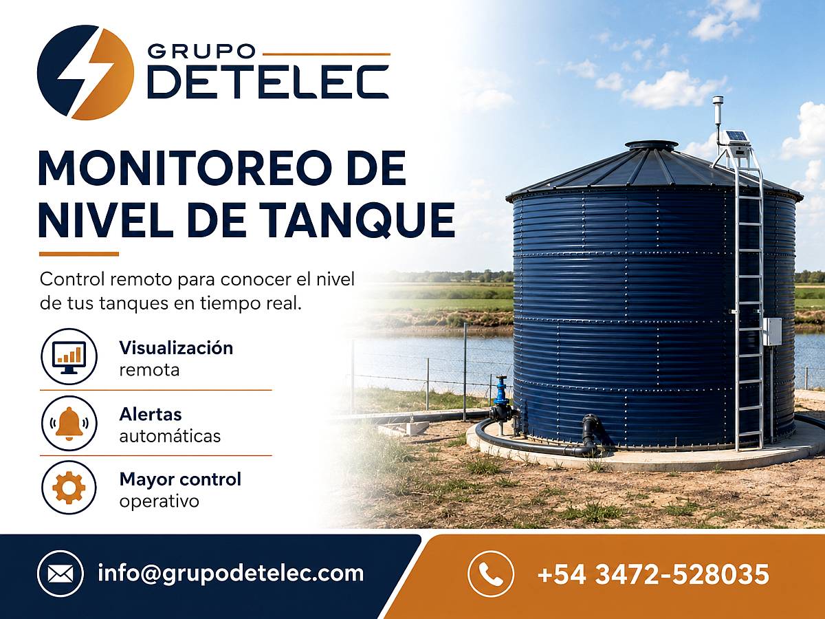 Monitoreo de Nivel de Tanques para el Agro