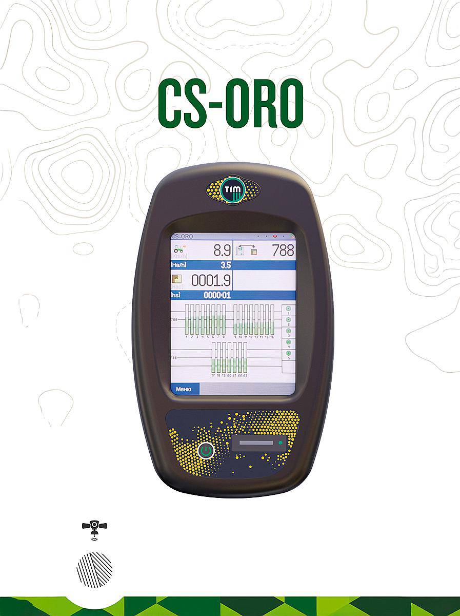 Monitor de Siembra 16 Líneas para Sembradora - Cs-oro TIM