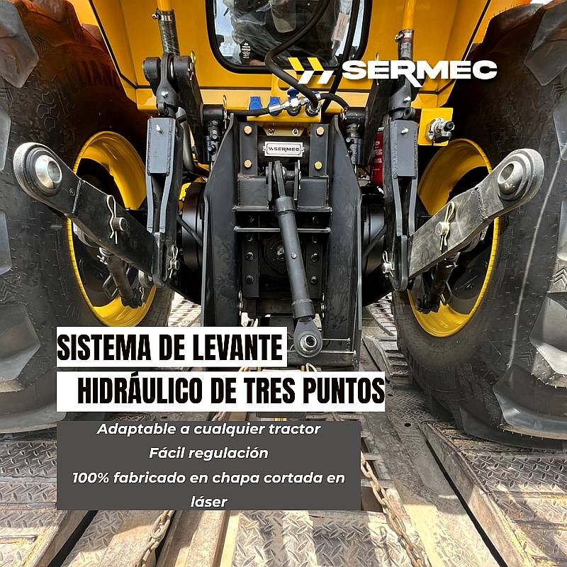 Enganche 3 Puntos Hidraulico Universal Sermec