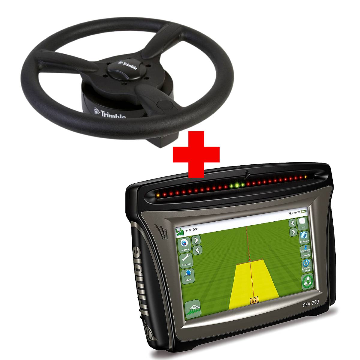 Piloto Automático Trimble EZ Pilot con CFX 750 11.500 Agroads