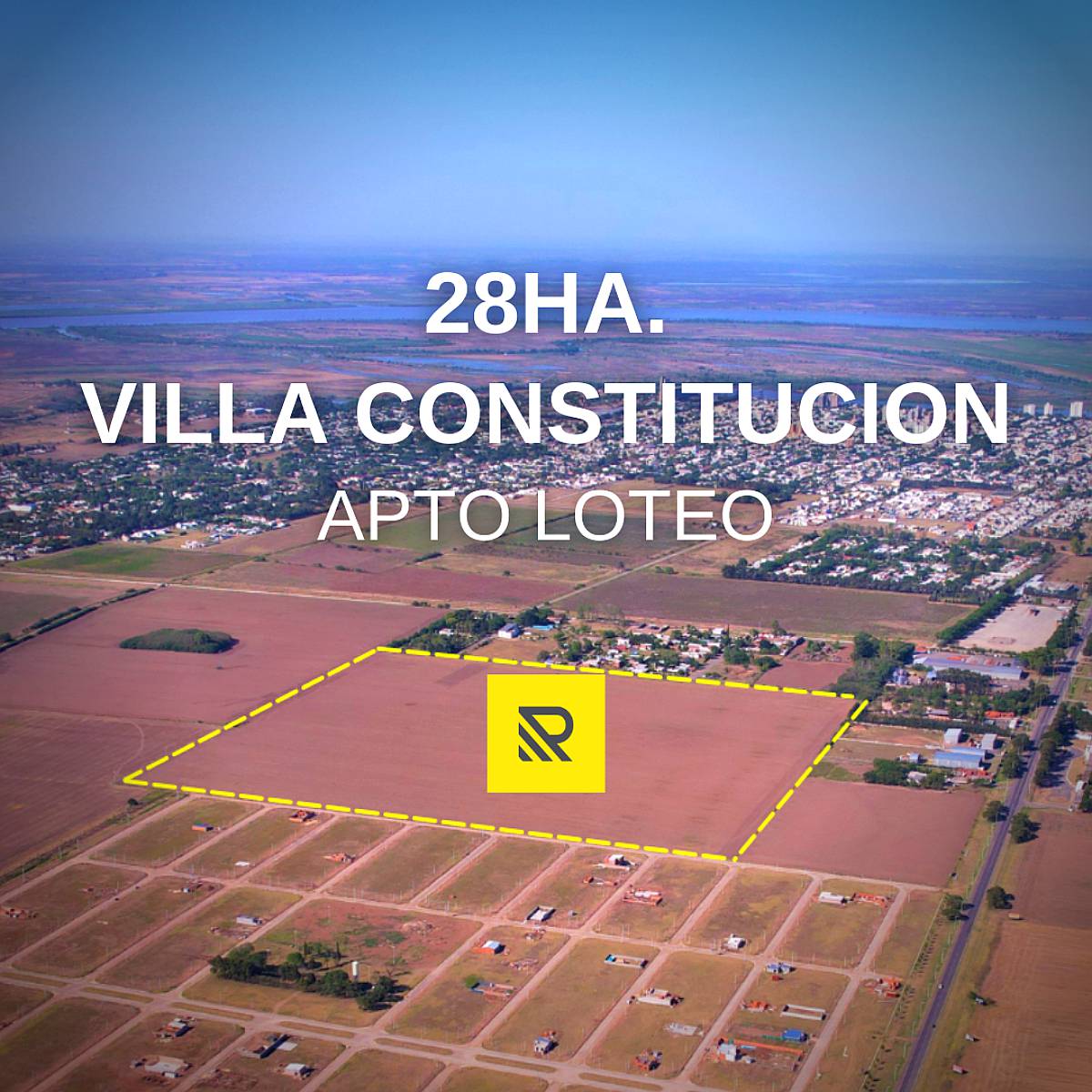 28ha Villa Constitución, Santa FE. 28 hectáreas. Agroads