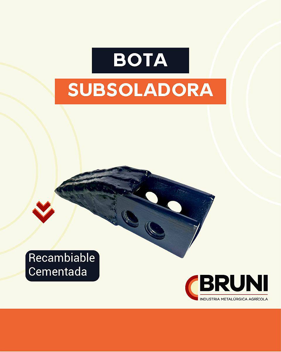 Bota Subsoladora Recambiable Cementada
