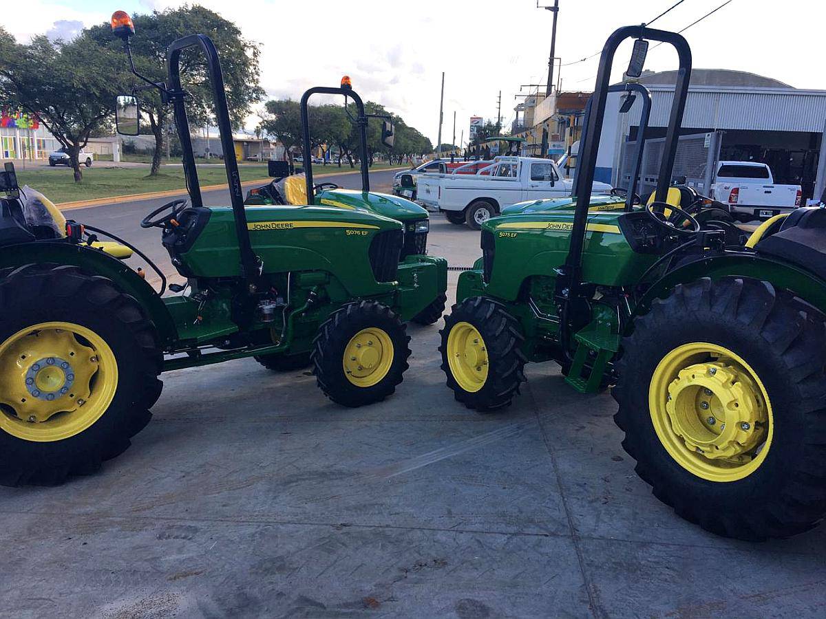 Vendo Tractor John Deere. Frutero 5075 y 5076 Año 2018 Agroads