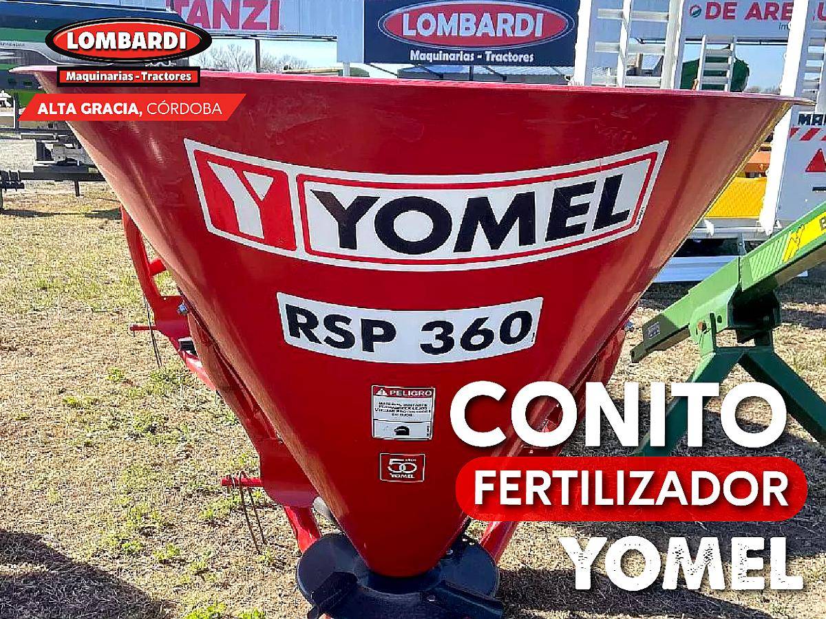 Conito Fertilizador Yomel de 360lts