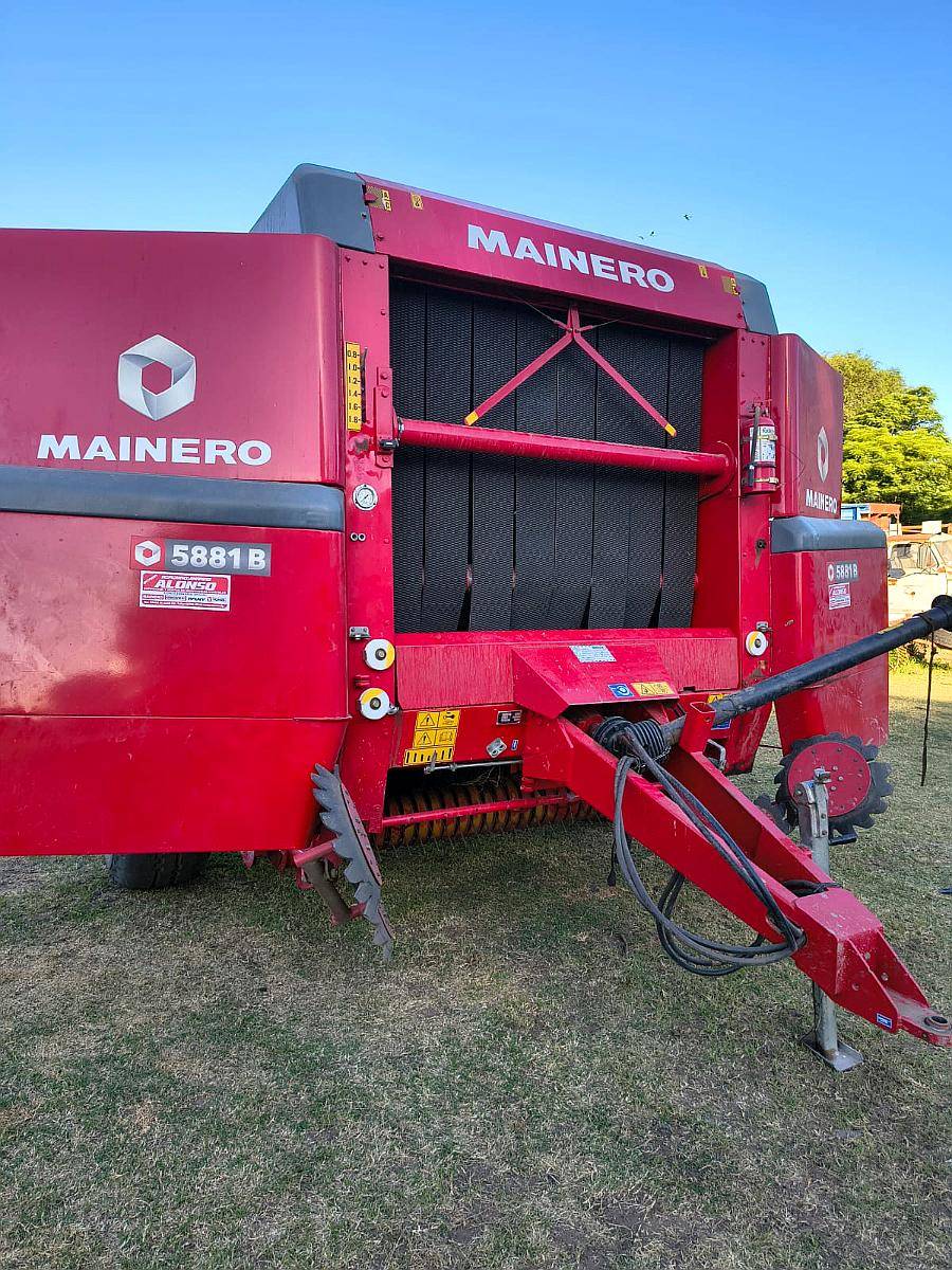 Rotoenfardadora Mainero 5881b en Excelente Estado