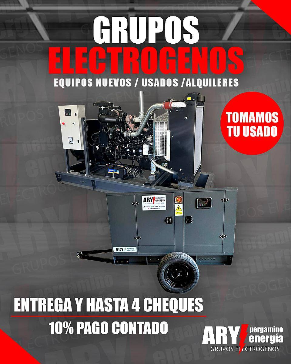 Grupos Electrogenos Industriales , Rurales, Comerciales