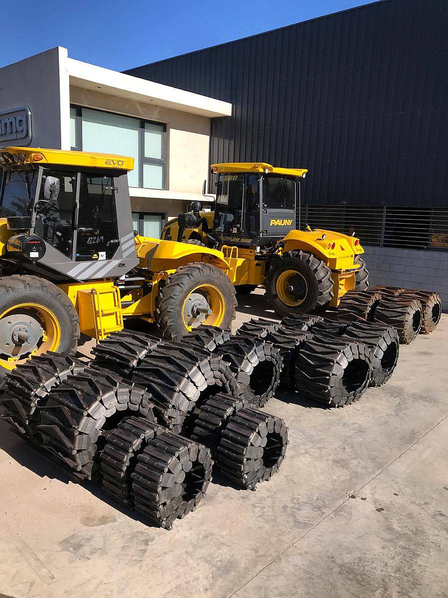 Cadenas de Protección Tipo Orugas