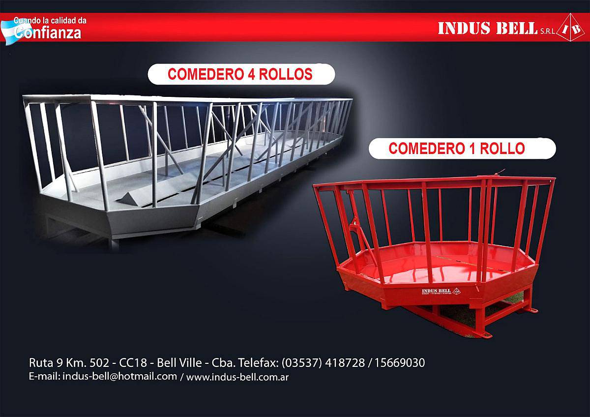 Comedero Porta Rollo CAP 1 Rollos con Puertas