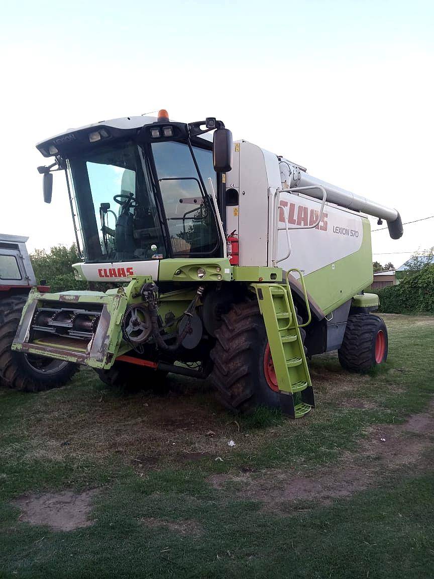 Cosechadora Claas Lexion 570 Full , 2010, 40 Pies.