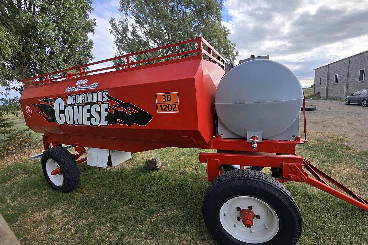 Tanque de GAS OIL Conese de 6.000 Lts