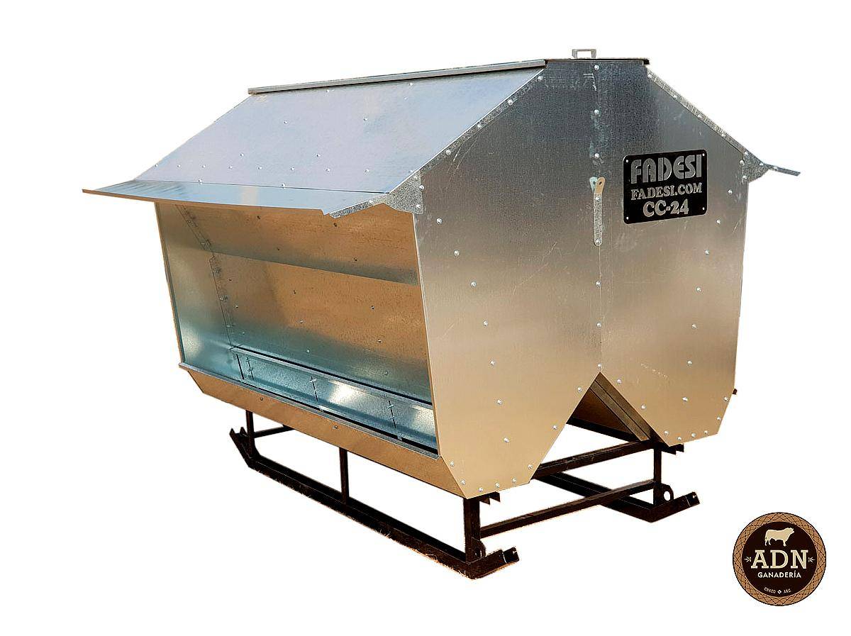 Comedero Silo Autoconsumo. Capacidad 3000kg Maiz.