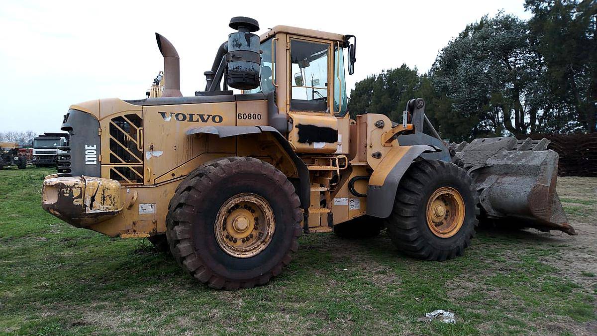Volvo L110e, Balde 3 Mts