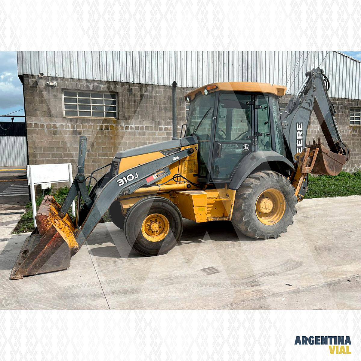 Pala y Retro John Deere 310j (id744) - Año: 2007 - Agroads