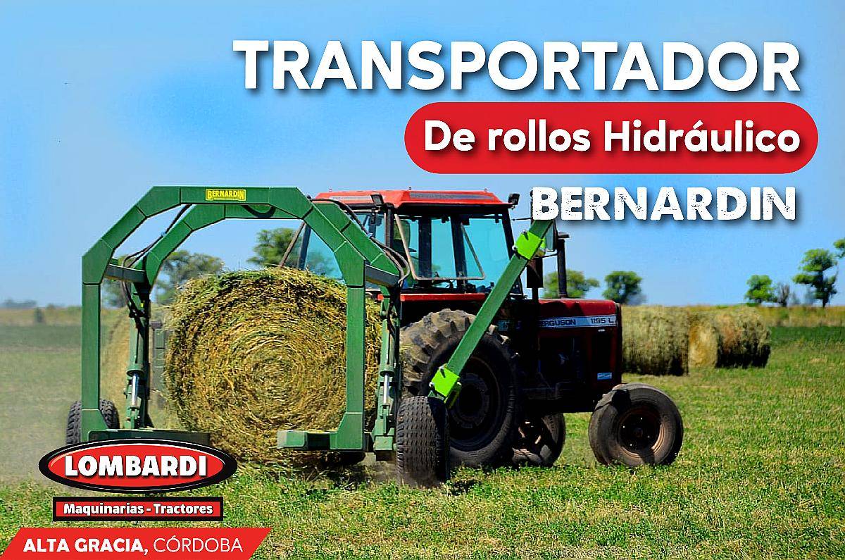 Transportador de Rollos Hidráulico - Bernardin