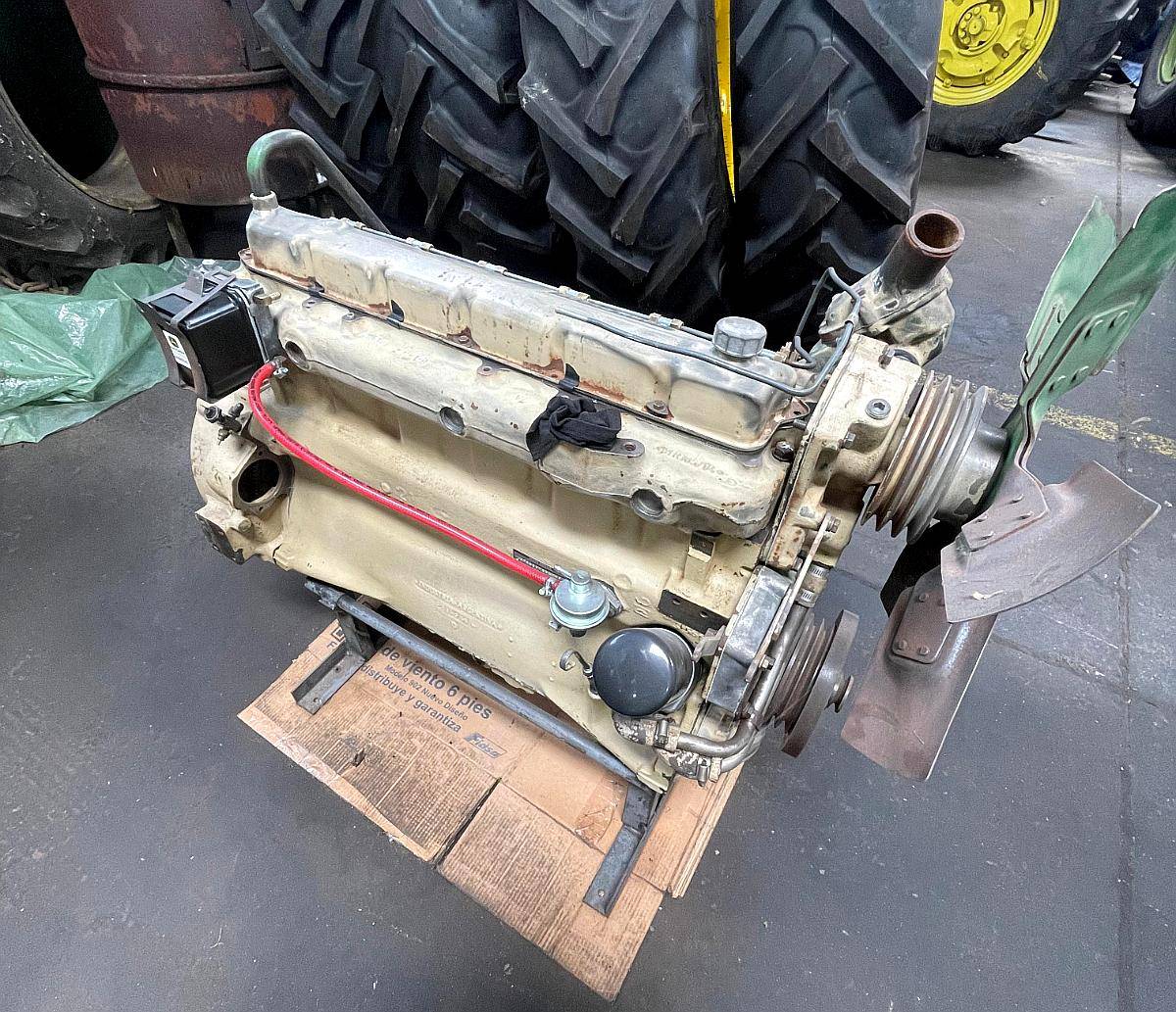 Motor John Deere 165 HP 6059t Nuevo con Turbo y Bomba