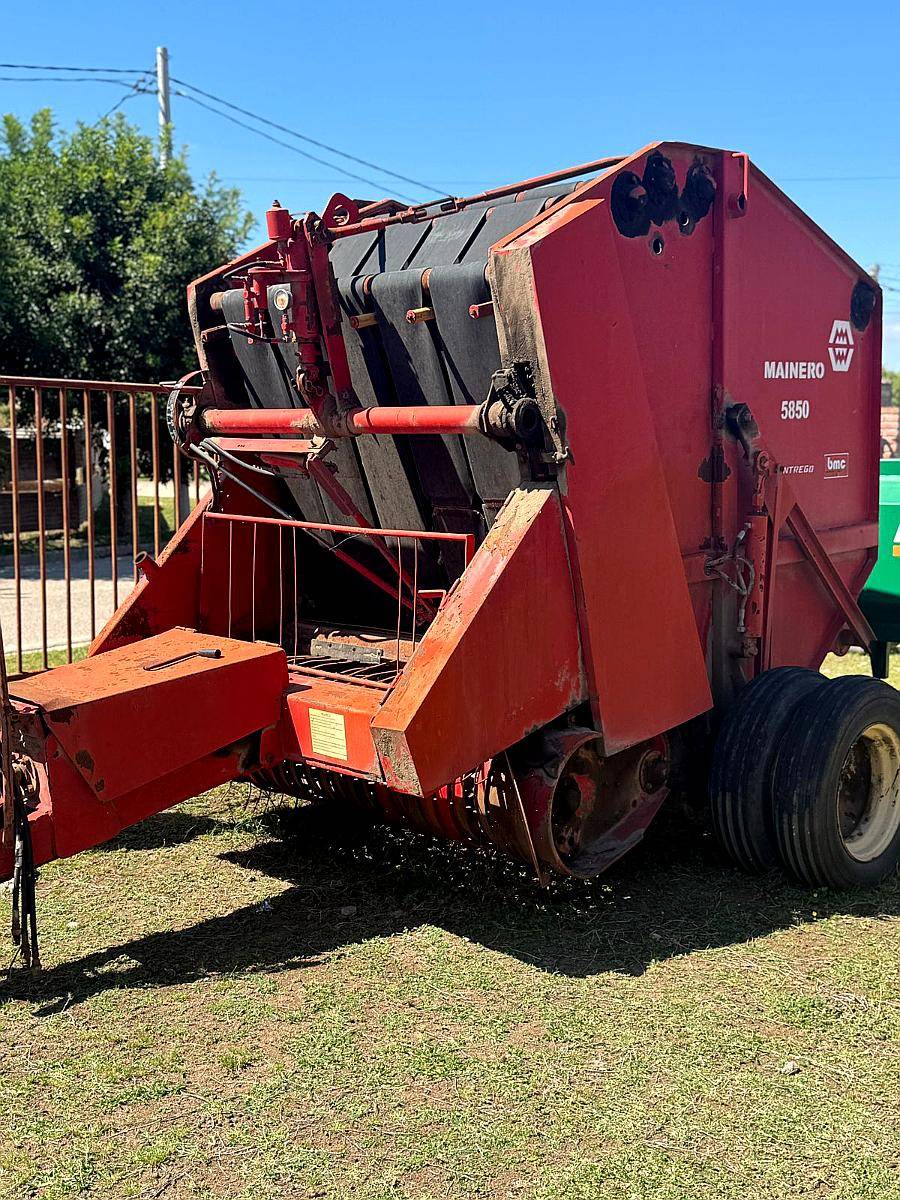 Enrolladora Rotoenfardadora Mainero 5850 muy Linda
