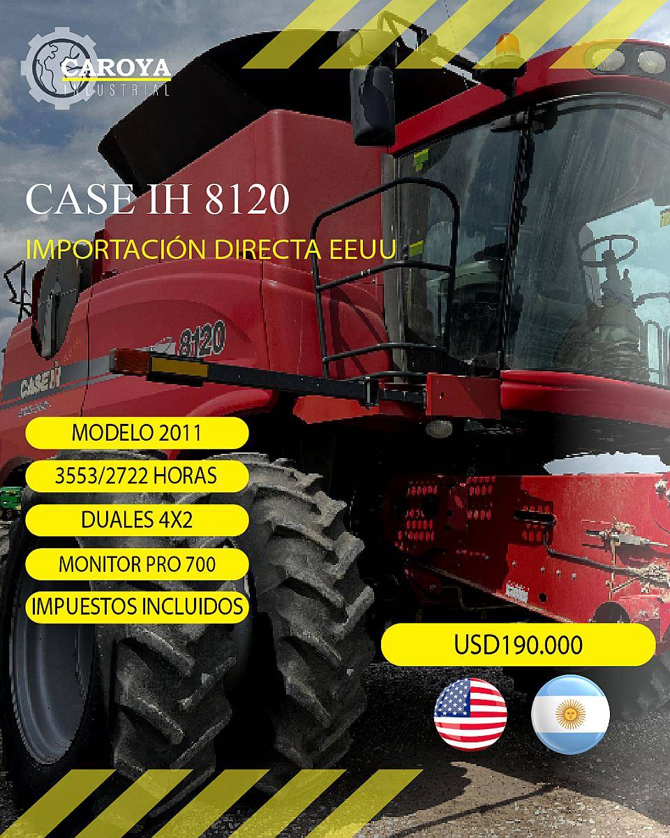 Case IH 8120 Importada Estados Unidos Precio Final