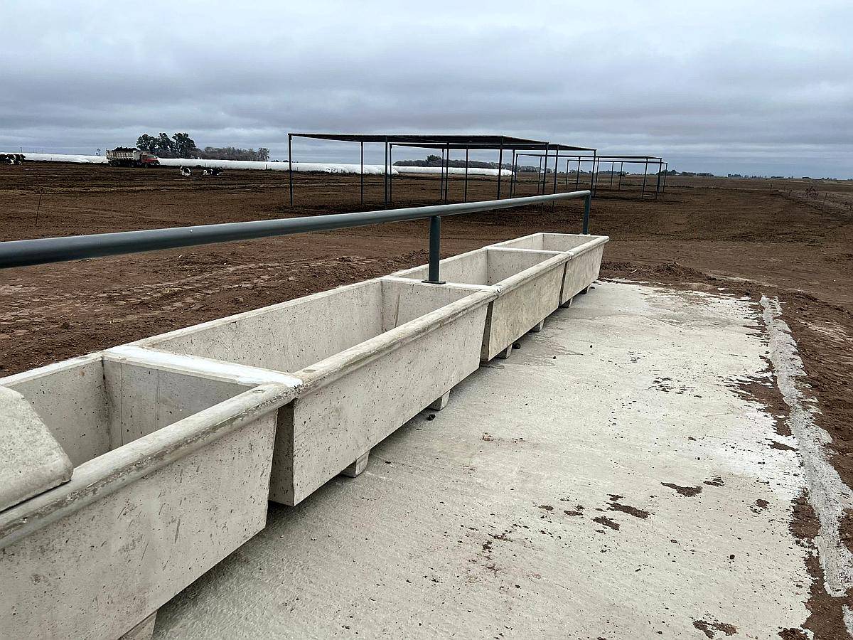 Pileta Bebedero Rectangular 750 Litros.